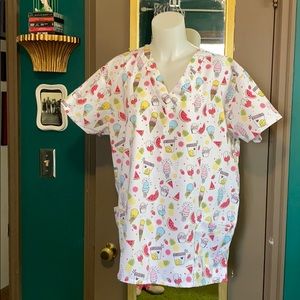 Summer scrub top